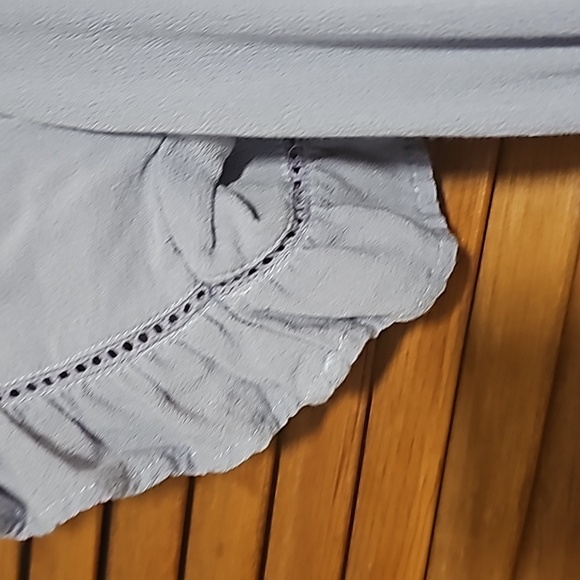 Off-the-Shoulder Periwinkle Summer Dress - Picture 3 of 9